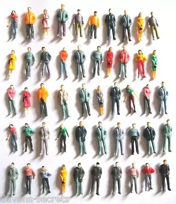 £2.75 • Buy 25 50 100 200 Pcs Model Railway Train People Figures OO Gauge 20-25 Mm M8