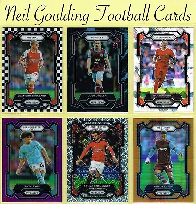 Panini 2023-24 ☆ PRIZM PREMIER LEAGUE SOCCER - PARALLEL ☆ Football Cards • £2.49