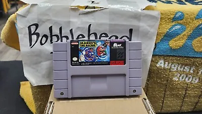 Mario's Time Machine Super Nintendo Snes Video Game No Box Or Manual Authentic • $17.99