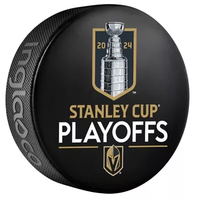 2024 Vegas Golden Knights Stanley Cup Playoffs Lock Up Puck  **in Stock** • $9.99