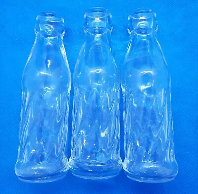 Mini 4.5  Vintage Cola Bottles (LOT OF 3) • $0.99