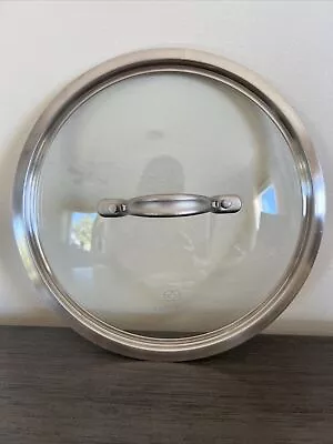 CALAPHON Stainless Steel GLASS POT LID  8 1/2  ID - 9 1/4  OD • $14.50