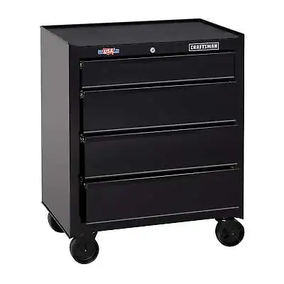 CRAFTSMAN 1000 Series 26.5-In W X 32.5-In H 4-Drawer Steel Rolling Tool Cabinet • $190.95