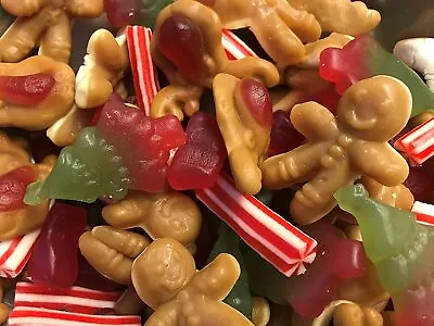 £3.99 • Buy Jelly Christmas Sweets Pic N Mix Snowman Penguins Elfs Trees Santa Tree Reindeer