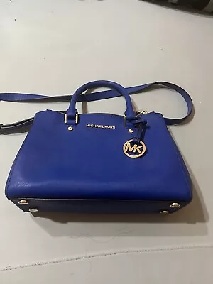 Michael Kors Royal Blue Tote Bag Saffiano Leather • $85