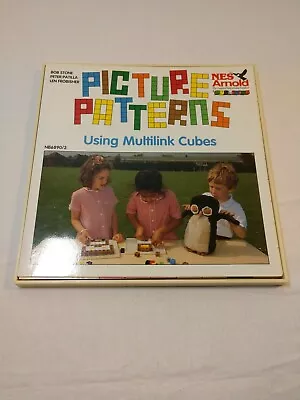 Picture Patterns Using Multilink Cubes Nes Arnold Made In England NB6890/3 A8 • £29.18