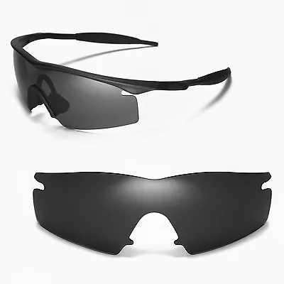 New Walleva Black Replacement Lenses For Oakley M Frame Strike • $11.89