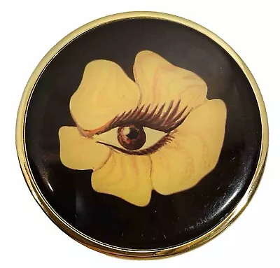 Saks First Beauty Flower Eye Compact Vintage Saks Fifth Avenue • $35