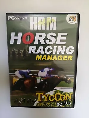 Horse Racing Manager Pc CD-ROM  (118) • £9.99