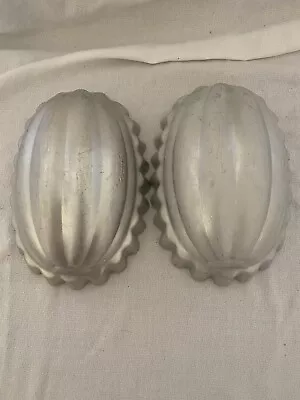 Lot Of 2 Vintage MIRRO Aluminum Melon Shape JELLO/Cake/Ice Cream Food Mold • $9.95