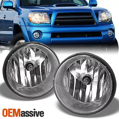 Fits 2005-2011 Tacoma 07-13 Tundra Bumper Fog Lights Lamps W/Bulbs+Switch Solara • $29.99