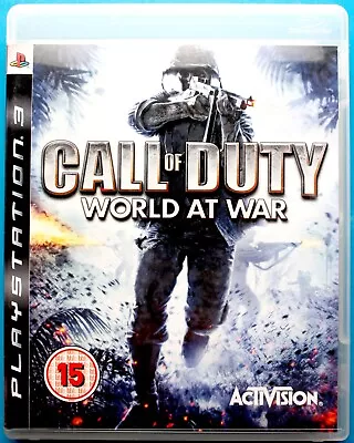 Call Of Duty: World At War - PS3 PLAYSTATION 3 PAL UK - WWII WW2 2008 • £7.95