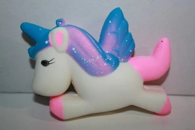 $4.99 • Buy Squishy Unicorn Blue & Pink Color