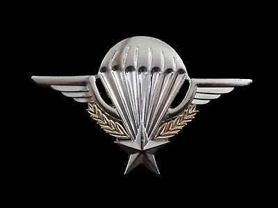 French Military Jump Wings Badge Paratrooper 2 7/8  Double Post Metal Pin  • $14.95