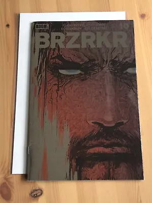 BRZRKR #10 (Cvr C) - Ron Garney Foil Variant (Boom! Studios 2022) • $3.99