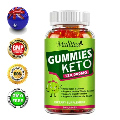 Advanced Ketone Keto ACV Gummies For Weight Loss Fat Burner Dietary Supplement • $24.99