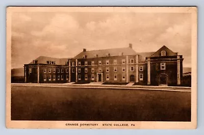 Vintage Grange Dormitory State College Pa Postcard Dl • $10.99