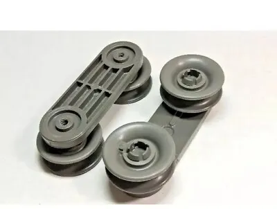 OEM Whirlpool KitchenAid Dishwasher Dishrack Track Roller Set W10078083 • $15.95