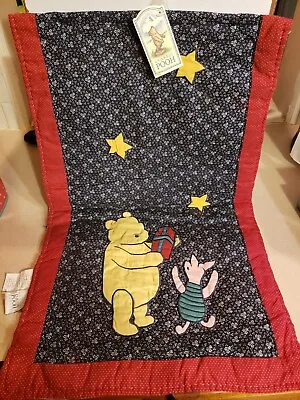 Disney Classic Pooh Christmas Table Runner - Winnie The Pooh And Piglet 16 X54  • $16