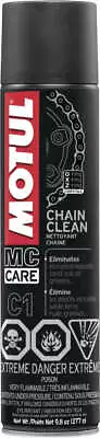 Motul Chain Clean Motorcycle Cleaning Supplies 103243 3704-0169 82-2210 52-1983 • $15.86