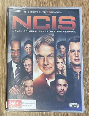 NCIS The Sixteenth Season 16  DVD NEW  Sealed 6 Disc’s Region 4 • $24.95