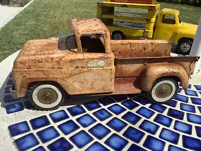 Look! 1960s Sidestep Bronze? Tonka Toy Truck For Parts Or Restoration • $19.99