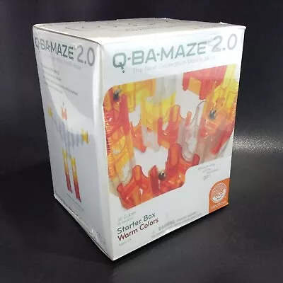 LOT Of 2 - SEALED Mindware Q-BA-MAZE 2.0: Marble Maze - Starter Box Warm Colors • $34.99