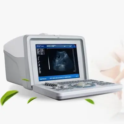 Portable 10'' Full Digital Ultrasound Scanner Machine+Convex Probe+3D Fast Ship • $999