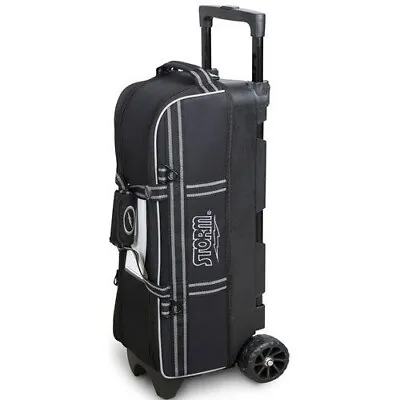 Storm 3 Ball In Line Tote Roller Black Bowling Bag • $144.95