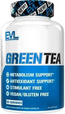 EVLUTION NUTRITION Green Tea Fat Burner Weight Loss 60 Capsules • $38.90
