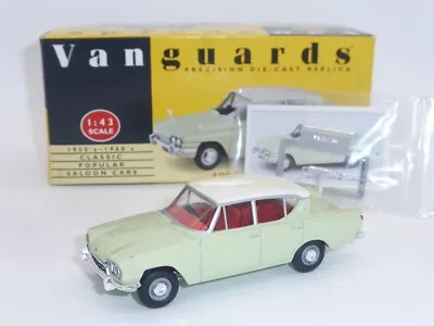 Corgi Vanguards Ford Classic 109E Lime Green White  1:43 VA35000 • £29.99