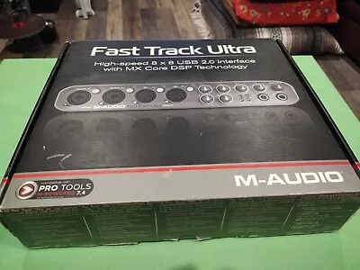 M-Audio Fast Track Ultra High Speed 8x8 USB 2.0 With MX Core DSP Technology • $98.99