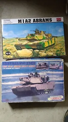 1/35 Dragon Usmc M1a1 Abrams Plus Wsn M1a2 Abrams Tanks Bargain Lot!  • $25