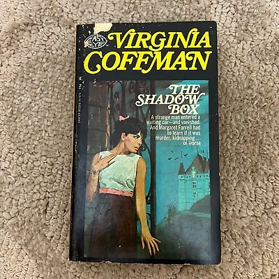 The Shadow Box Gothic Romance Paperback Book By Virginia Coffman Drama 1968 • $14.99