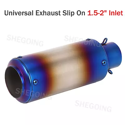 Universal Motorcycle Exhaust 2  Slip On For Grom/Street/Sport Motorcycles  • $40.41