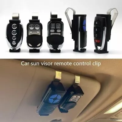 Car Sun Visor Clip Holder Gate Remote 47-68mm For Garage Door Control Opener • $8.79