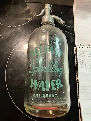 Vintage Belfast Sparkling Water Seltzer Bottle  • $65