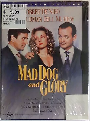 Mad Dog And Glory ~ Robert DeNiro Uma Thurman & Bill Murray DVD 1998 NEW Sealed • $13.95