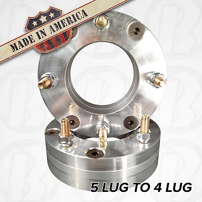 5x120 To 4x100 5 To 4 Lug Wheel Adapters / 1.75  Spacers | X2 USA • $251.99