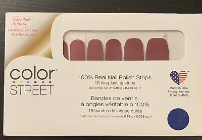 Color Street Nail Polish Strips Venetian Velvet Red • $6.96