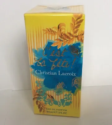 Christian Lacroix Cest La Fete - 30ML Eau Parfum Sealed • £35