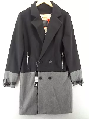 Hudson Outerwear Long Peacoat Style With Silk Lining NWT Different Sizes • $75