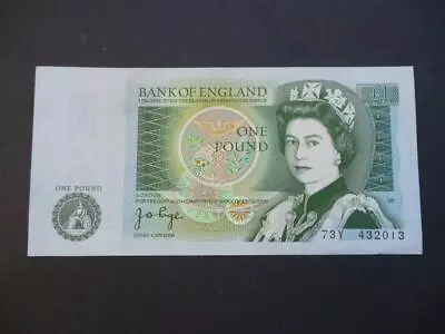 1978 £1 J B Page One Pound Note  Extremely Fine Last Series Duggleby Ref: B339. • £7