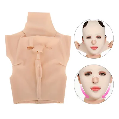 $11.69 • Buy Face V-Line Slim Lift Up Mask Chin Cheek Slimming Strap Belt Anti-Aging Band