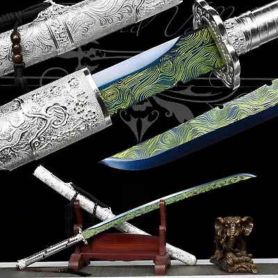 Handmade Katana/Manganese Steel/Real Sword/Full Tang/Real/High-Quality Blade • $139.49