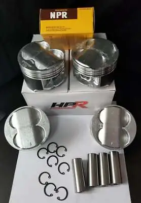 84MM HPR HONDA B20 High Compression Full Floating Pistons & Rings Swap • $159.95