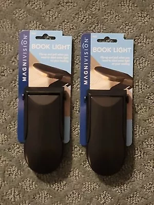 2) Magnivision Book Lights ( New )  • $12.39