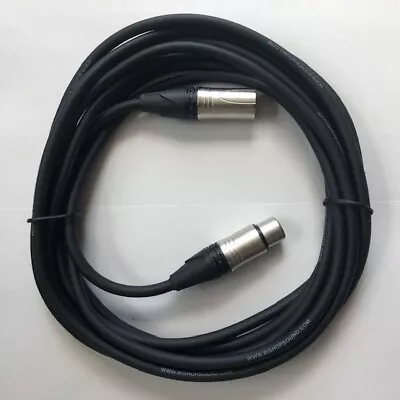 XLR To XLR Cable Microphone & Active Speaker Male/Female Balanced High Quality • £9.99