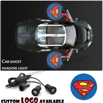 $17.18 • Buy Blue Super Superman Car Door Laser Projector Welcome Courtesy Ghost Shadow Light