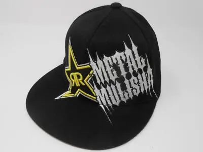 Too Cool! RETRO Metal Mulisha Rockstar Licensed Flexfit Hat Size S/M B98 • $22.99